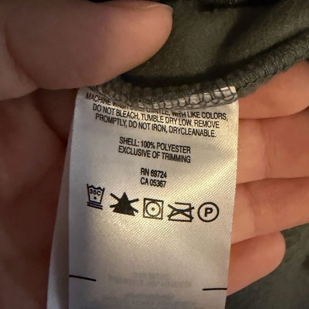 Columbia Men's Large Grey Polyester Long Sleeve Full Zip‎ Jacket - Picture 4 of 4